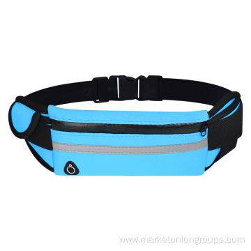 Outdoor Neoprene Waterproof Hiking Cycling Running Belt Waist Bag Sport Fanny Pack With Water Bottle Holder